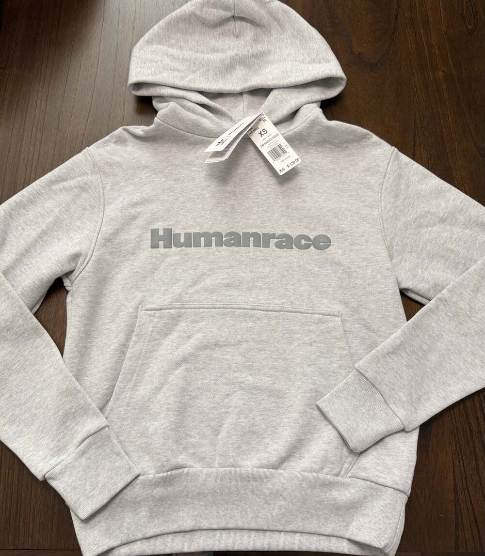 New Adidas Humanrace Basic Hoodie Exclusive Logo Men’s Size XS NWT $130